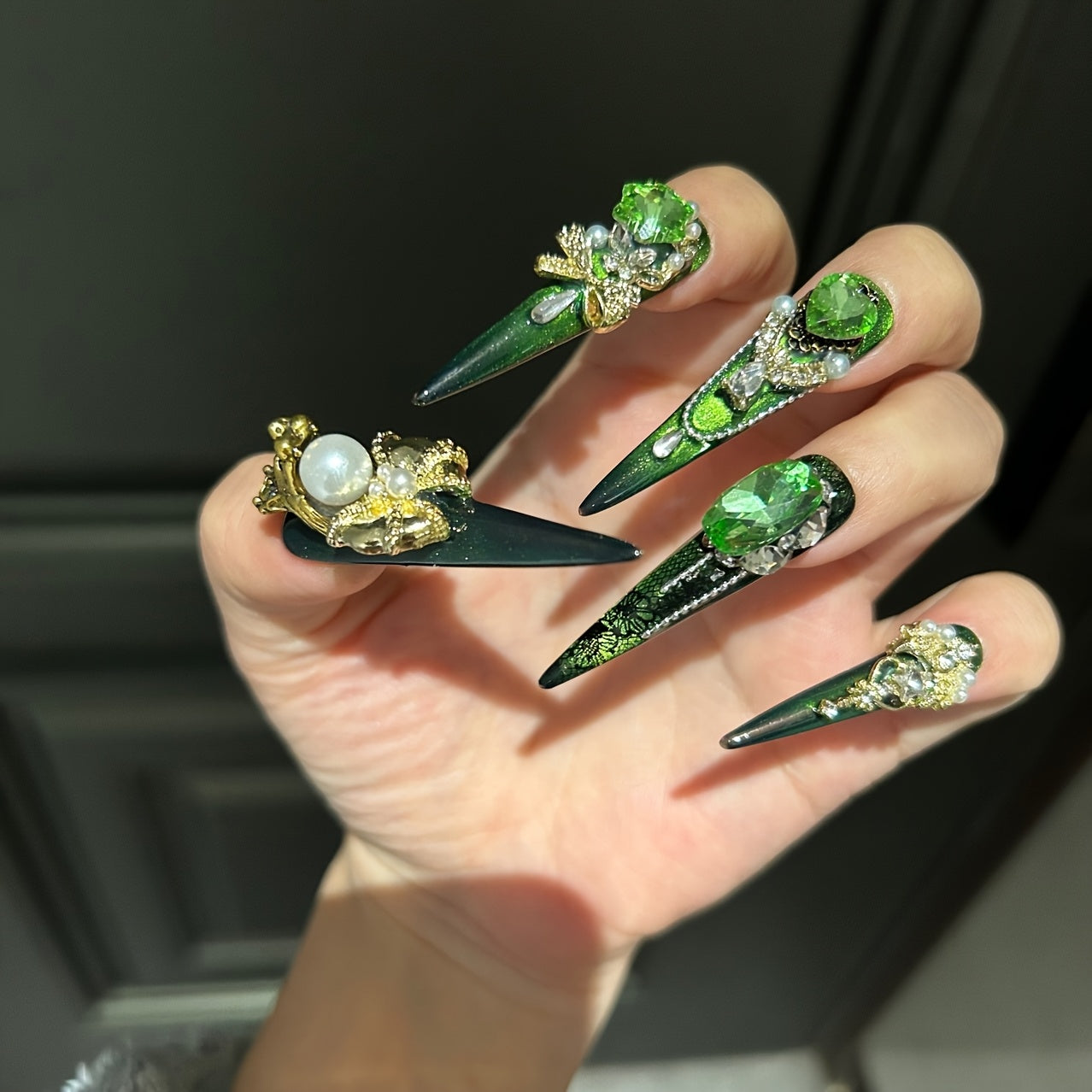 Wearing Armor Halloween Green