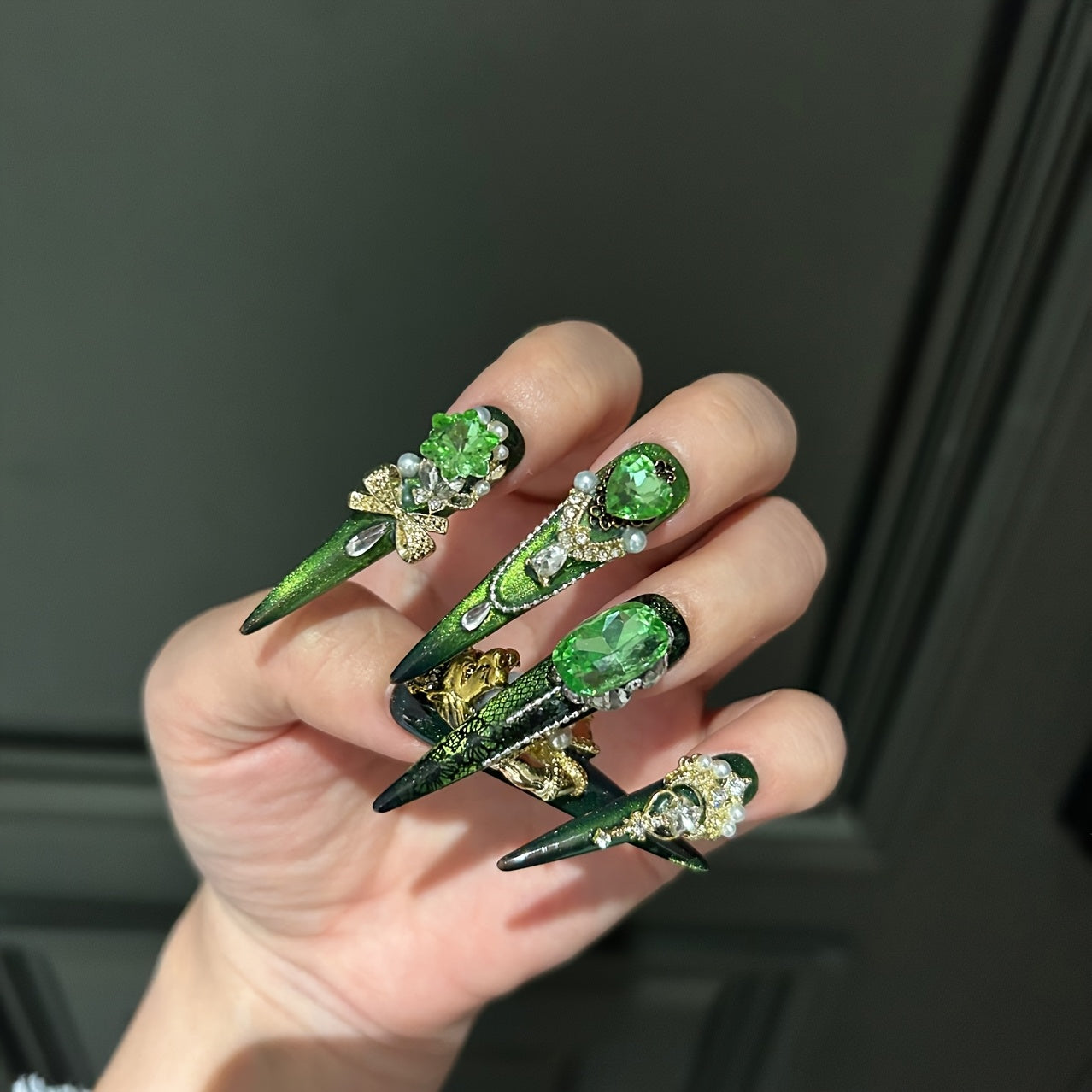 Wearing Armor Halloween Green