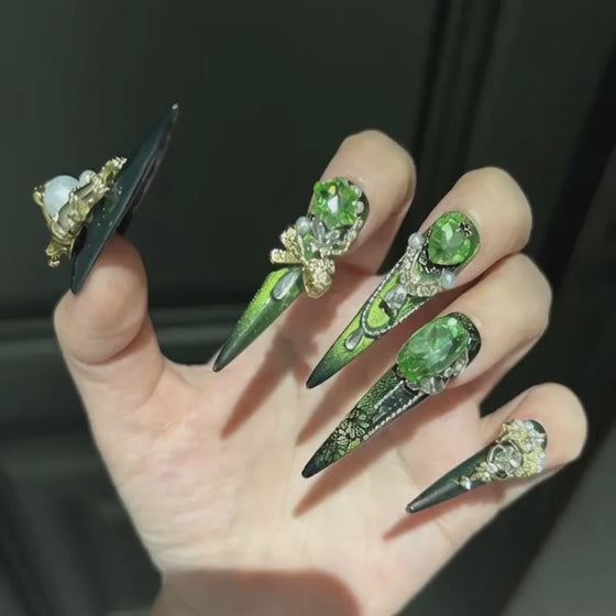 Wearing Armor Halloween Green