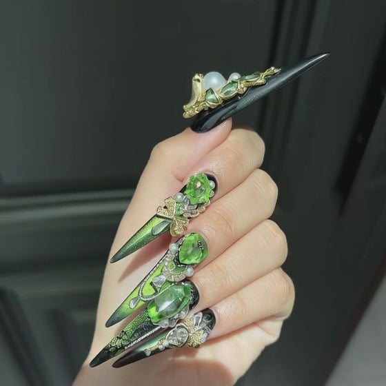 Wearing Armor Halloween Green